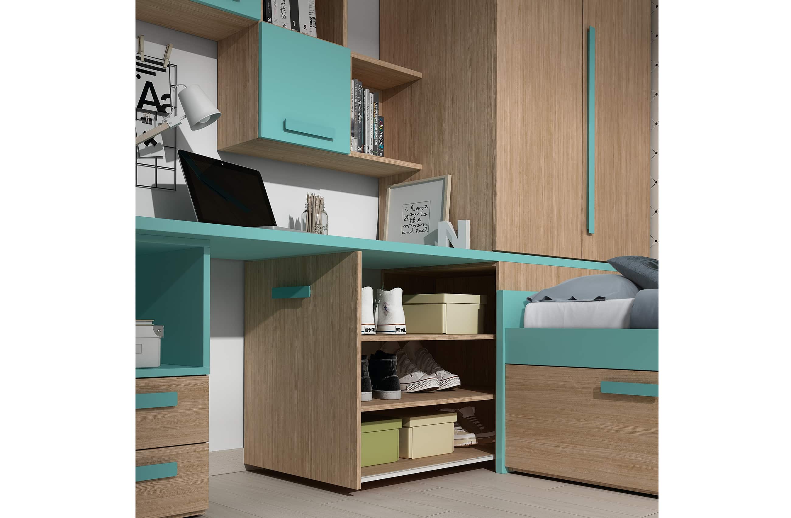 ESCRITORIOS Y ESTANTERIAS